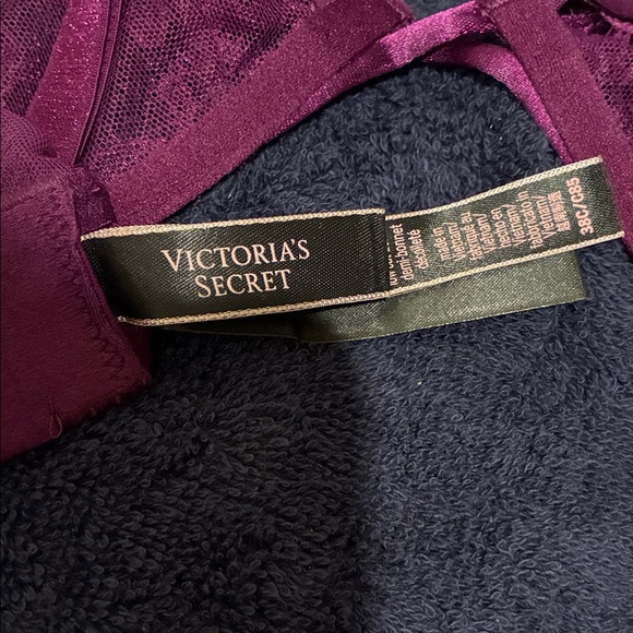 Victoria's Secret Deep Purple Lace Bra - Picture 2 of 5